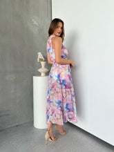 Load image into Gallery viewer, Rowan Halter Multi Water Colour Print Dress