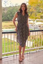 Load image into Gallery viewer, Alma Black/White Dress
