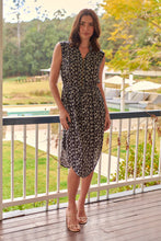 Load image into Gallery viewer, Alma Black/White Dress