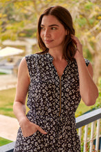 Load image into Gallery viewer, Alma Black/White Dress