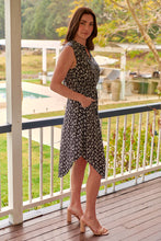 Load image into Gallery viewer, Alma Black/White Dress