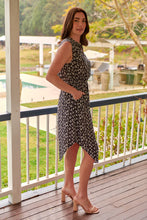 Load image into Gallery viewer, Alma Black/White Dress