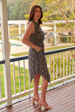 Load image into Gallery viewer, Alma Black/White Dress