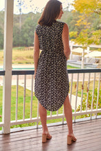 Load image into Gallery viewer, Alma Black/White Dress