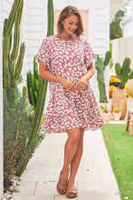 Load image into Gallery viewer, Marcie Pink Animal Print Smock