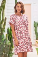 Load image into Gallery viewer, Marcie Pink Animal Print Smock