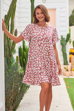 Load image into Gallery viewer, Marcie Pink Animal Print Smock