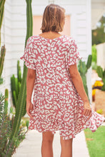 Load image into Gallery viewer, Marcie Pink Animal Print Smock