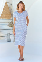 Load image into Gallery viewer, Ariel Nautic White Stripe Pocket Tunic