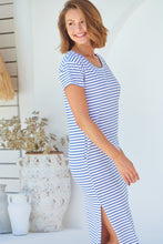 Load image into Gallery viewer, Ariel Nautic White Stripe Pocket Tunic