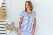 Load image into Gallery viewer, Ariel Nautic White Stripe Pocket Tunic