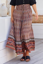 Load image into Gallery viewer, Josephine Multi Boho Print Maxi Skirt