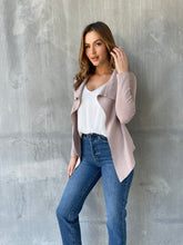 Load image into Gallery viewer, Heidi Blush Waterfall Short Cardigan