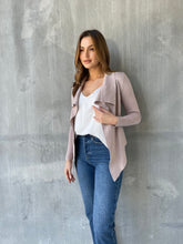 Load image into Gallery viewer, Heidi Blush Waterfall Short Cardigan