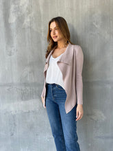 Load image into Gallery viewer, Heidi Blush Waterfall Short Cardigan