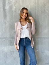 Load image into Gallery viewer, Heidi Blush Waterfall Short Cardigan