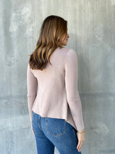 Load image into Gallery viewer, Heidi Blush Waterfall Short Cardigan
