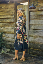 Load image into Gallery viewer, Elodie Floral Long Sleeve Embellished Dress
