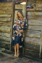 Load image into Gallery viewer, Elodie Floral Long Sleeve Embellished Dress