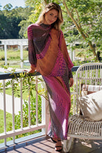 Load image into Gallery viewer, Esmeralda Purple/Orange Print Top Skirt Set