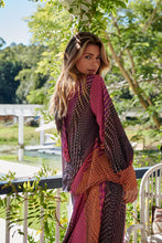 Load image into Gallery viewer, Esmeralda Purple/Orange Print Top Skirt Set