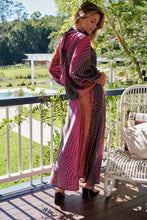 Load image into Gallery viewer, Esmeralda Purple/Orange Print Top Skirt Set