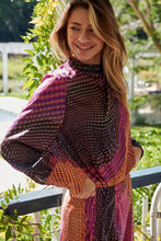 Load image into Gallery viewer, Esmeralda Purple/Orange Print Top Skirt Set