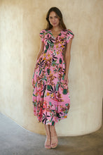 Load image into Gallery viewer, Augustina Pink Honolulu Print Dress
