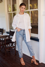Load image into Gallery viewer, Jennifer Oversized White Button Up Shirt