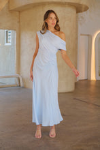 Load image into Gallery viewer, Janae Chiffon Pastel Sky Blue Evening Dress