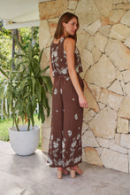 Load image into Gallery viewer, Ziara Brown Embroidery Pants (Part of a set)