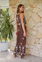 Load image into Gallery viewer, Ziara Brown Embroidery Pants (Part of a set)