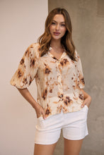 Load image into Gallery viewer, Frida Puff Sleeve Print Blouse
