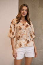 Load image into Gallery viewer, Frida Puff Sleeve Print Blouse