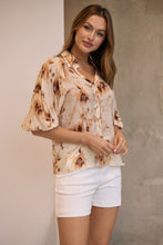 Load image into Gallery viewer, Frida Puff Sleeve Print Blouse
