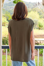 Load image into Gallery viewer, Chele Short Sleeve Oversized Plain Top