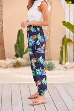 Load image into Gallery viewer, Tyla Multi Colour Leaf Print Harem Pant