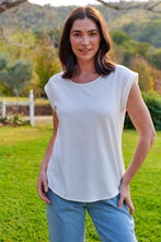 Load image into Gallery viewer, Kimmy White Plain Top