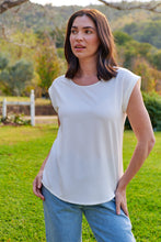 Load image into Gallery viewer, Kimmy White Plain Top