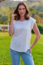 Load image into Gallery viewer, Kimmy White Plain Top