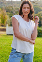 Load image into Gallery viewer, Kimmy White Plain Top