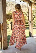 Load image into Gallery viewer, Gillian Multi Floral Crossover Dress