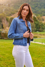 Load image into Gallery viewer, Tamsyn Blue Collared Denim Jacket