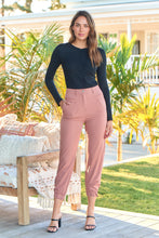 Load image into Gallery viewer, Carla High Waist Dusty Rose Pant