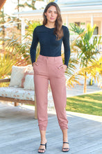 Load image into Gallery viewer, Carla High Waist Dusty Rose Pant