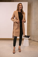 Load image into Gallery viewer, Ivy Camel Winter Wrap Coat