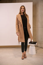 Load image into Gallery viewer, Ivy Camel Winter Wrap Coat