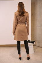 Load image into Gallery viewer, Ivy Camel Winter Wrap Coat
