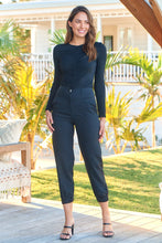 Load image into Gallery viewer, Carla High Waist Black Pant