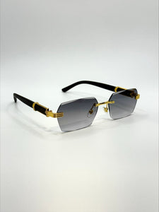 Vesna Brown/Gold Tort Sunglasses